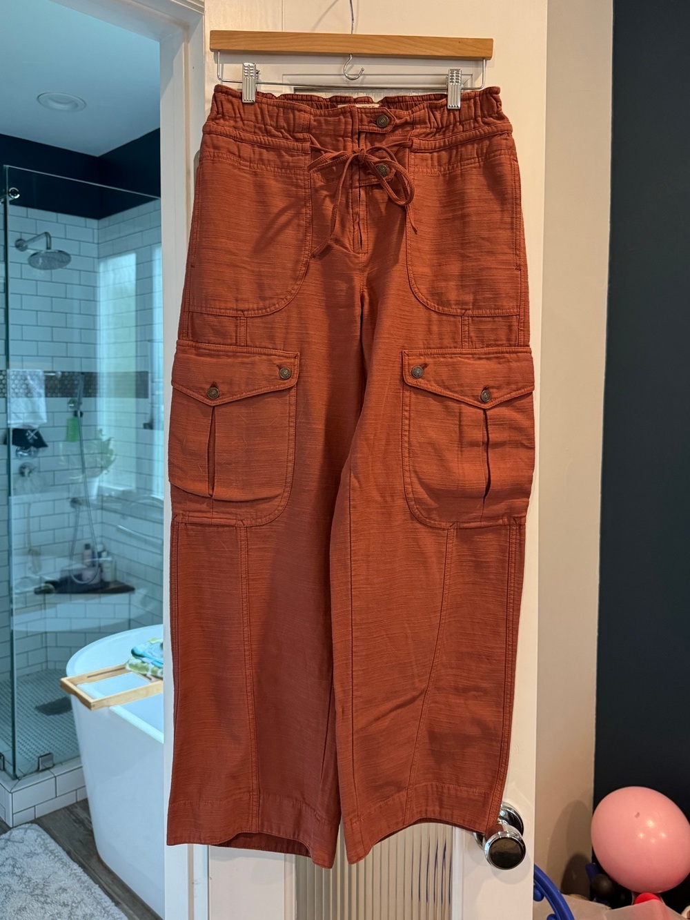 Free People Rust Pants Size Small